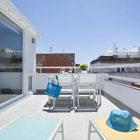 Group Blue And White Hotel Sitges